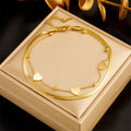 Fashionable Heart Shell Life Tree Butterfly Women’s Anklet Elegant Beach Jewelry