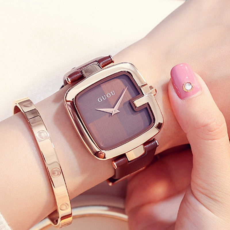 Elegant Square Bracelet Watch for Women Luxury Fashion Wristwatch Jewelry