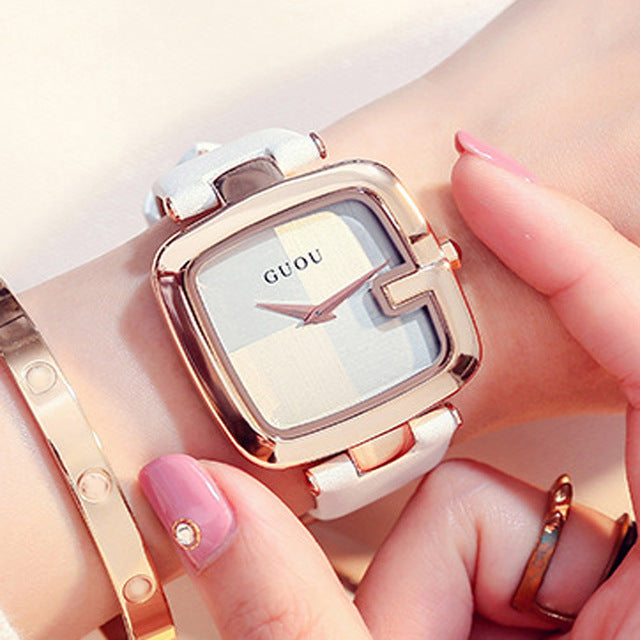 Elegant Square Bracelet Watch for Women Luxury Fashion Wristwatch Jewelry