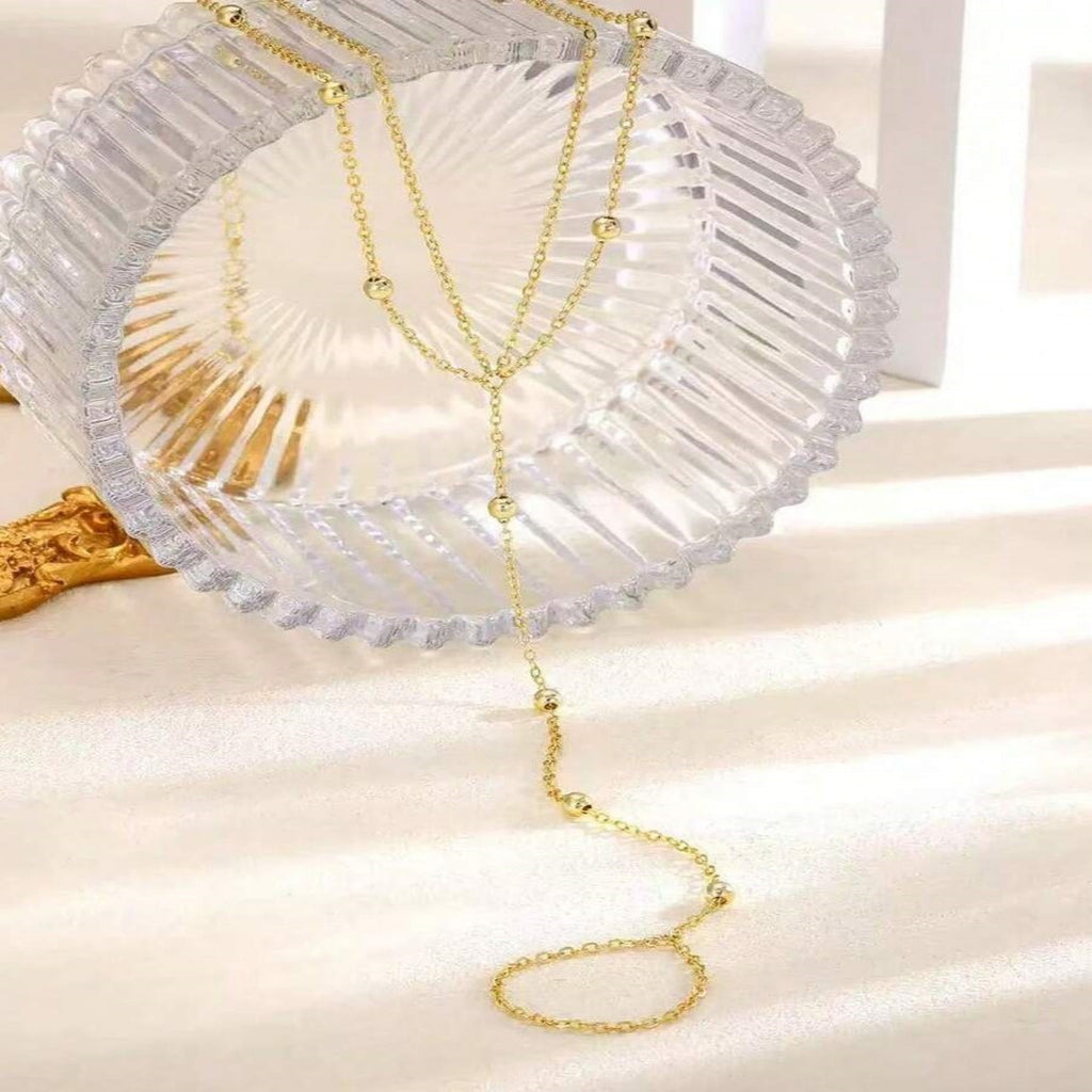 Women’s Versatile Ball Bead Anklet with Stylish and Personality Filled Design