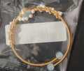 Gold Plated Pearl Bracelet for Women – Vintage Braided Cuff Fashion Jewelry