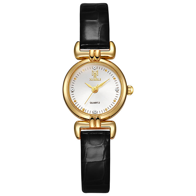 Retro Style Lightweight Quartz Watch for Women Elegant Vintage Fashion Wristwatch