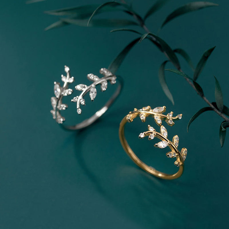 Branch-Inspired Ring for Women – Fashion Spring & Summer Nature Jewelry