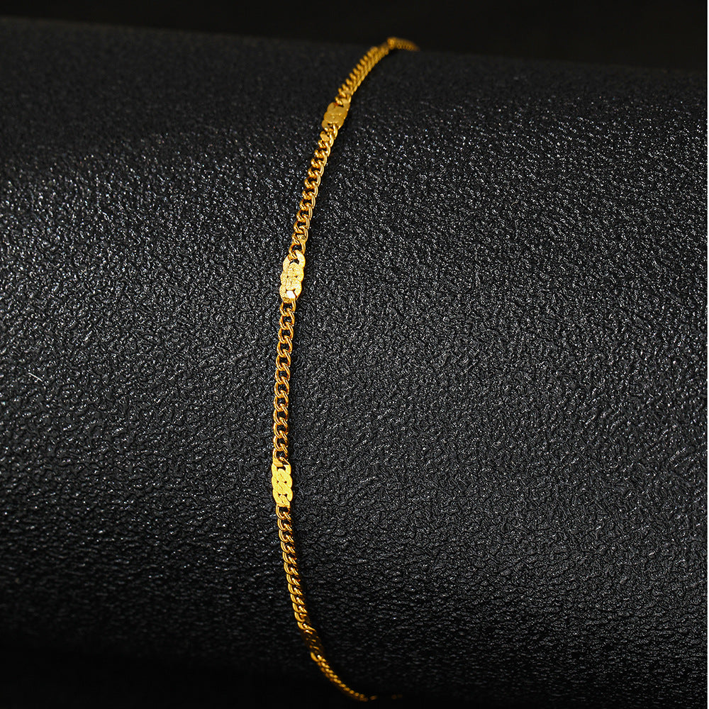 Stainless Steel Fashionable All-match Anklet
