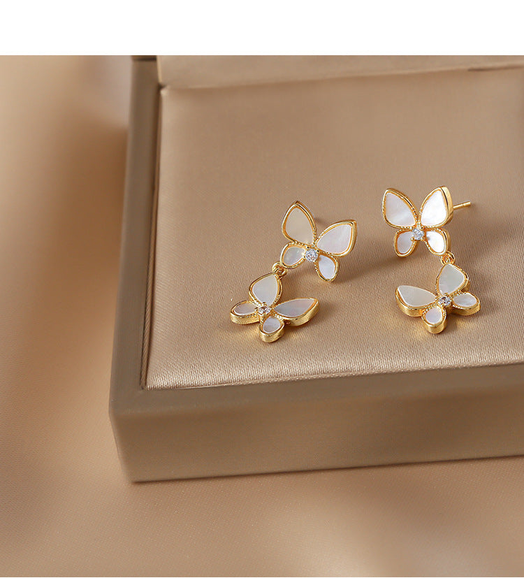 Elegant Butterfly Long Tassel Earrings New Trend